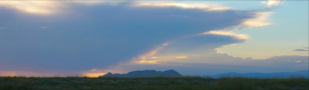 Un orage la veille de l'clipse